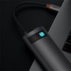 Baseus Metal Gleam 7-Port USB Type-C HUB dokkoló állomás, szürke