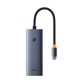 Baseus UltraJoy 5-Port HUB dokkoló állomás, szürke