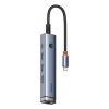 Baseus UltraJoy 5-Port HUB AIR dokkoló állomás, szürke