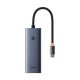 Baseus UltraJoy 5-Port HUB dokkoló állomás, szürke