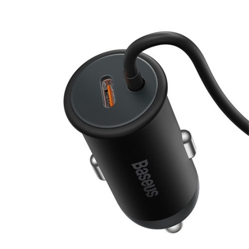 Baseus CW01 Magnetic szellőzőrácsra rögzíthető, vezeték nélküli autós telefon töltő és tartó, fekete