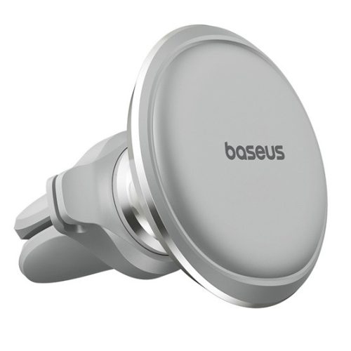 Baseus Magnetic szellőzőrácsra rögzíthető autós telefontartó, ezüst