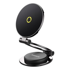   Baseus MagPro II Magnetic műszerfalra rögzíthető autós telefontartó, fekete
