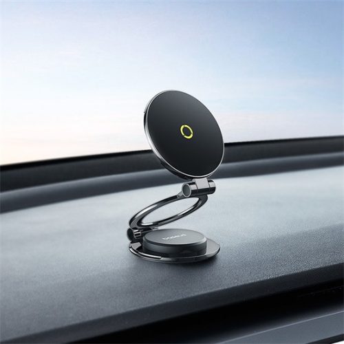 Baseus MagPro II Magnetic műszerfalra rögzíthető autós telefontartó, fekete