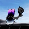 Baseus UltraControl Pro szélvédőre, szellőzőrácsra, műszerfalra rögzíthető, automatikusan záródó autós telefontartó