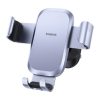 Baseus Metal Age Go Gravity szellőzőrácsra rögzíthető gravitációs autós telefontartó, szürke