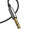 Baseus BA01 USB és Bluetooth audio adapter kábel 3,5 mm jack bemenet, fekete