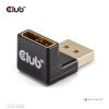 Club3D DisplayPort - DisplayPort 1.4 4K120Hz M/F 90° adapter