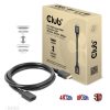 Club3D High Speed HDMI 4K 120Hz 8k 60Hz Extension kábel M/F 1m/3,23ft