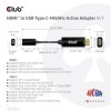 Club3D HDMI to USB Type-C 4K60Hz Active Adapter M/F