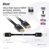 Club3D HDMI 2.1 MALE TO HDMI 2.1 MALE ULTRA HIGH SPEED 4K 120Hz  1,5m/ 4,928ft