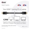 Club3D Ultra High Speed HDMI 4K120Hz, 8K60Hz Cable 48Gbps M/M 4 m/13.12ft 26AWG