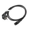 Lanberg CEE 7/7->IEC 320 C13 tápkábel 1,8 m, VDE fekete