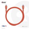 Club3D USB2 Type-C Bi-Directional USB-IF Certified Cable Data 480Mb, PD 240W(48V/5A) EPR M/M 3m / 9.84 ft