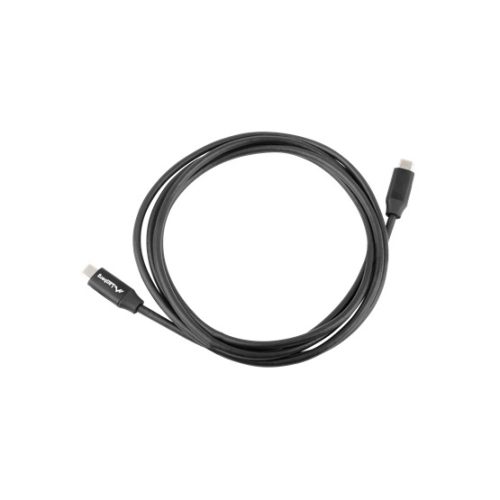 Lanberg USB-C 2.0 kábel, 1,8 m, Quick Charge 4.0 PD60W, fekete