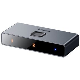 Baseus Matrix HDMI elosztó, szürke
