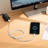 Baseus Dynamic USB Type-A – USB Type-C, 100W gyorstöltő adatkábel, 1m, fehér