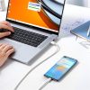 Baseus Dynamic USB Type-A – USB Type-C, 100W gyorstöltő adatkábel, 1m, fehér