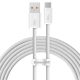 Baseus Dynamic USB Type-A – USB Type-C, 100W gyorstöltő adatkábel, 2m, fehér