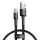 Baseus Cafule USB Type-A – iPhone, 2.4A gyorstöltő adatkábel, 0.5m, fekete/szürke