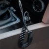 Baseus Fish Eye Spring USB Type-A – iPhone, 2A gyorstöltő adatkábel, 1m, fekete