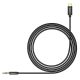 Baseus M01 Yiven USB Type-C – 3,5 mm jack audió kábel, 1.2m, fekete