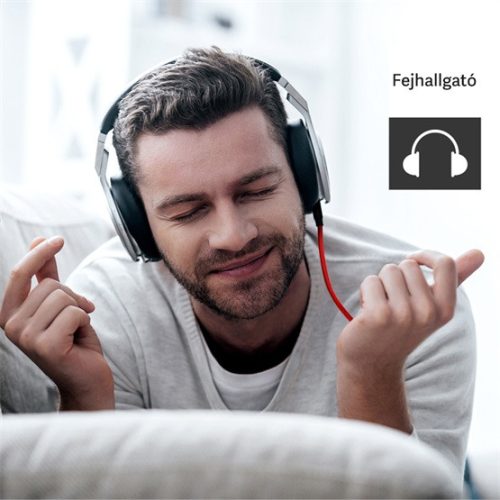 Baseus Yiven M30 3,5 mm jack sztereó audió kábel, 1 m, fekete/ezüst