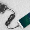Baseus Cafule USB Type-A – Micro USB, 12W gyorstöltő adatkábel, 1m, fekete/szürke