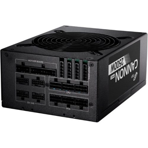 FSP 2500W - CANNON PRO 2500 - 80+ Platinum ATX3.1 Gen 5.1 - Fekete Tápegység