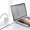 Baseus Cafule Metal USB Type-C, 100W gyorstöltő adatkábel, 2m, fekete