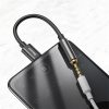 Baseus L54 USB Type-C – 3,5 mm jack audió kábel, fekete