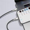 Baseus Cafule Metal USB Type-C – iPhone, PD 20W gyorstöltő adatkábel, 1m, fekete