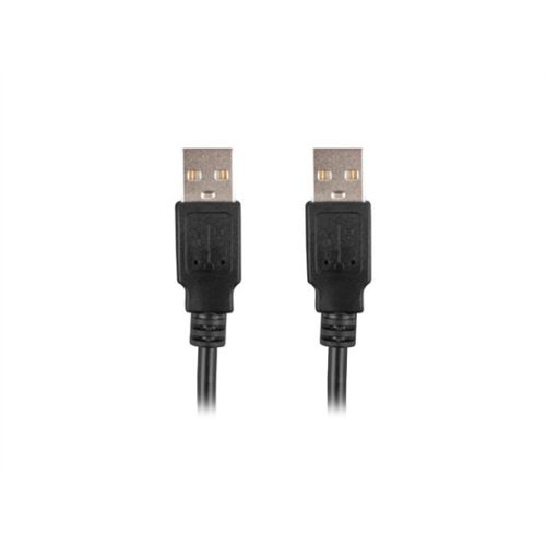 Lanberg USB-A M/M 2.0 kábel, 0,5 m, fekete 