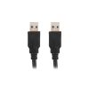 Lanberg USB-A (M/M) 3.0 kábel, 1,8 m, fekete