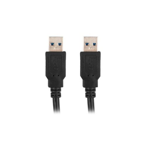 Lanberg USB-A (M/M) 3.0 kábel, 1,8 m, fekete
