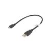 Lanberg USB mini (M)->USB-A (M) 2.0 kábel, 0,3 m, fekete (Canon)