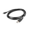 Lanberg USB mini (M)->USB-A (M) 2.0 kábel, 1,8 m, fekete (Canon)