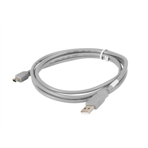 Lanberg USB mini (M)->USB-A (M) 2.0 kábel, 1,8 m, szürke (Canon)