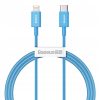 Baseus Superior USB Type-C – iPhone, 20W gyorstöltő adatkábel, 1m, kék