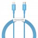 Baseus Superior USB Type-C – iPhone, 20W gyorstöltő adatkábel, 1m, kék