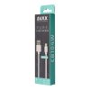 AVAX CB104W PURE USB A-Lightning kábel, 2.1A, fehér - 1m