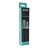 AVAX CB301G STEELY USB A-Type C 60W gyorstöltő, sodorszálas kábel, 3A, acélszürke - 1,5m