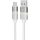 AVAX CB313 GLOWY 18W USB-A - USB-C gyorstöltő kábel, fehér - 2m