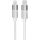 AVAX CB315 GLOWY 27W USBC–Lightning töltőkábel, fehér - 2m