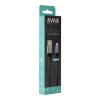 AVAX CB401G STEELY USB A-Lightning 20W gyorstöltő, sodorszálas kábel, 3A, acélszürke - 1,5m