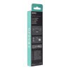AVAX CB402G STEELY 20W USBC–Lightning töltőkábel, acélszürke - 1,5m