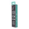 AVAX CB402G STEELY 20W USBC–Lightning töltőkábel, acélszürke - 1,5m