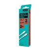 AVAX CB4304 2x 27W USBC–Lightning szilikon töltőkábel szett, fehér - 1,5m