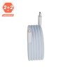 AVAX CB611LB MAGNETY 27W USBC–Lightning fonott mágneses töltőkábel, világoskék - 1m