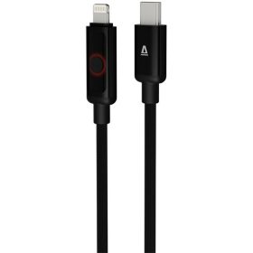   AVAX CB650 PULSEY 27W USBC–Lightning fonott töltőkábel, szürke - 0.5m